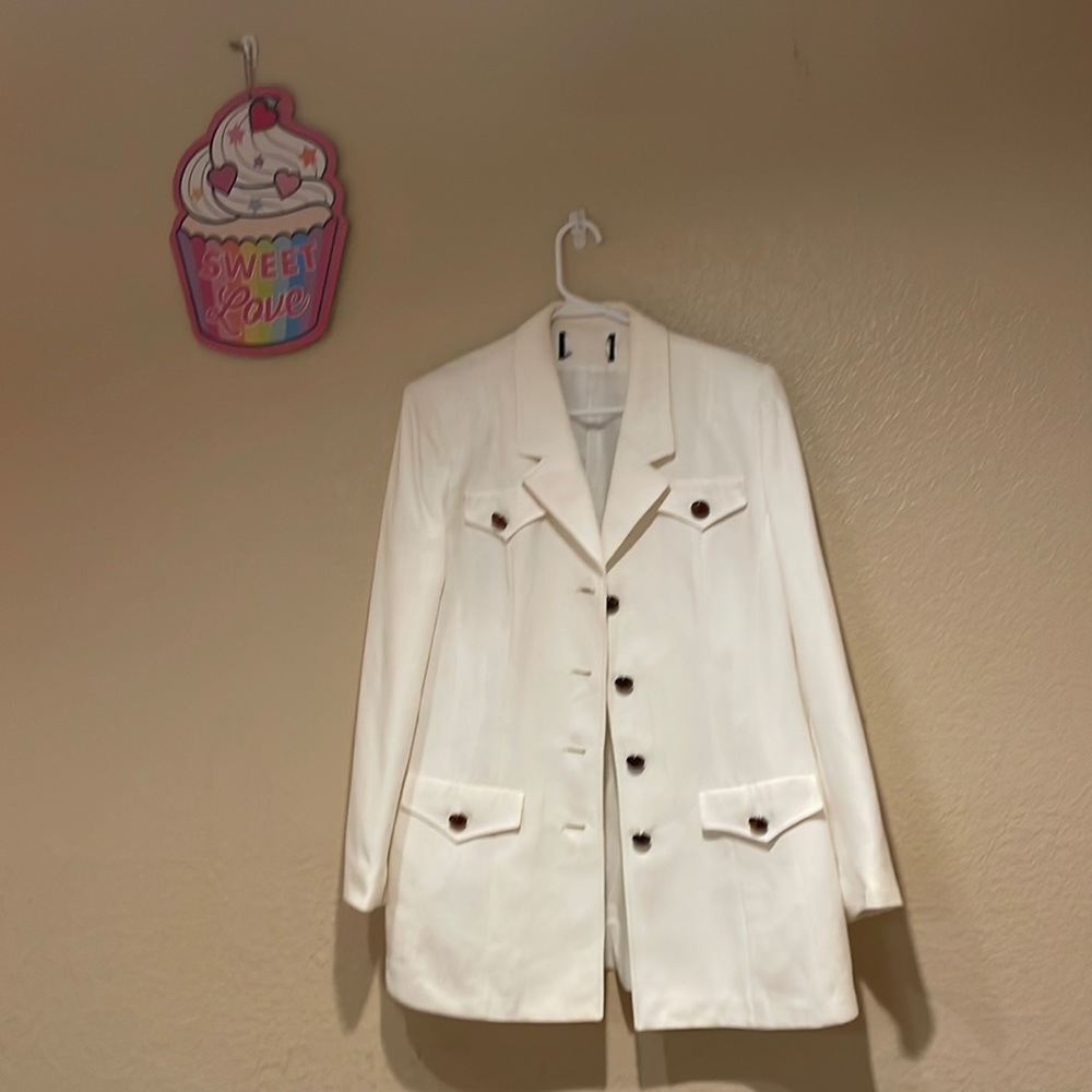 White Suit Jacket